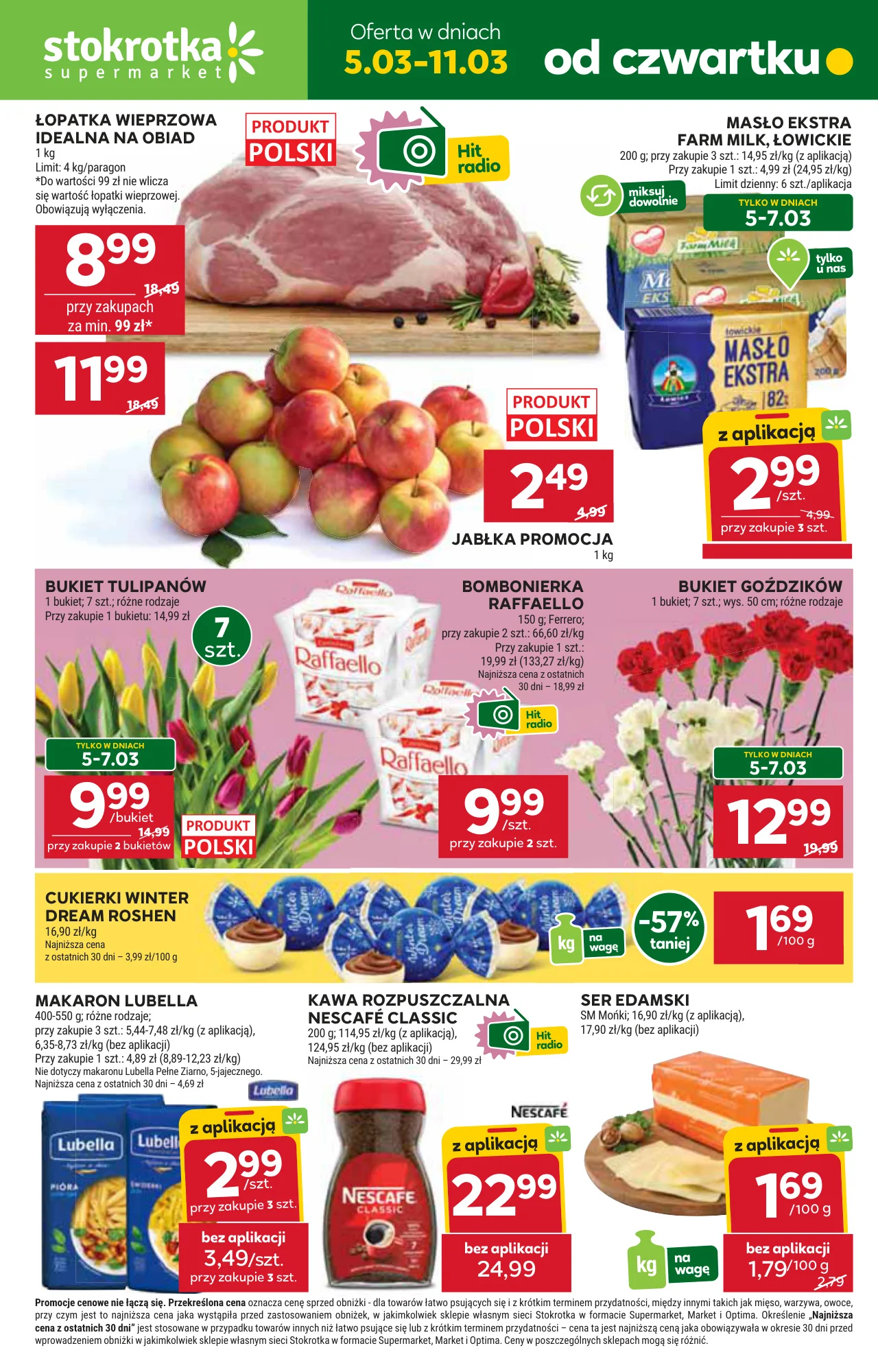 Gazetka promocyjna Stokrotka str. 1