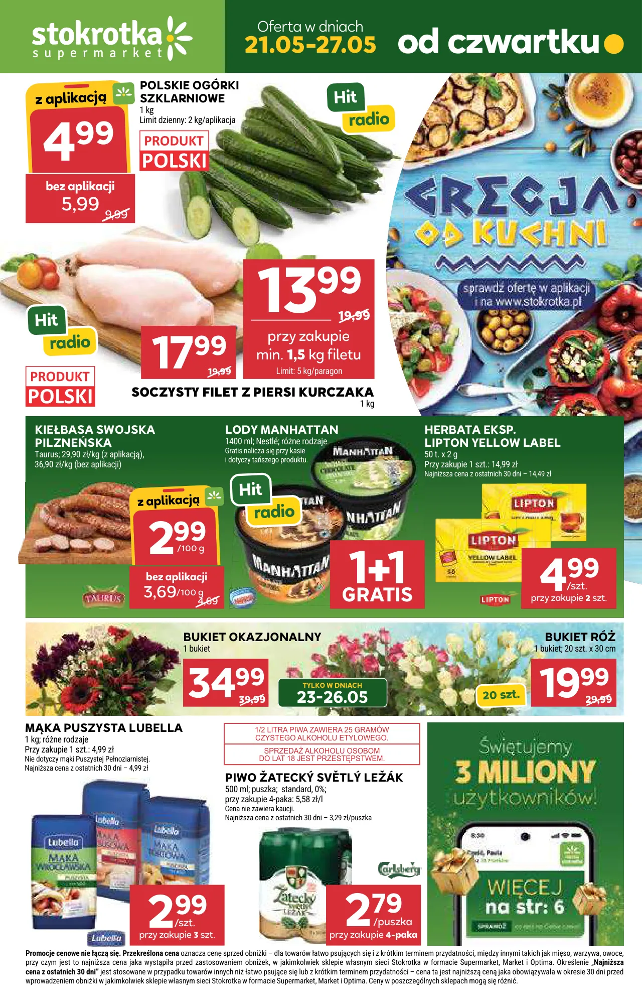 Gazetka promocyjna Stokrotka str. 1