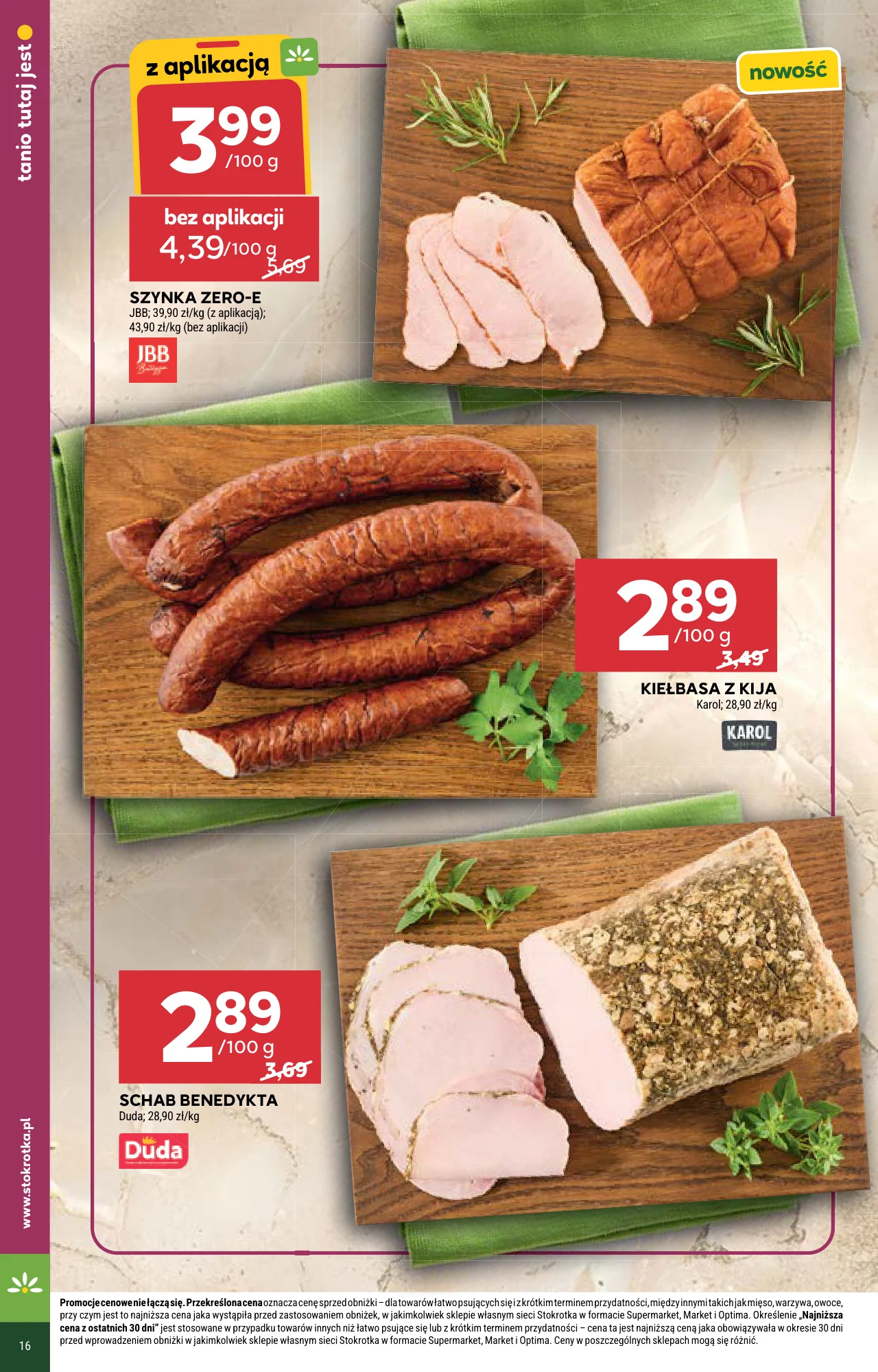 Gazetka promocyjna Stokrotka str. 16