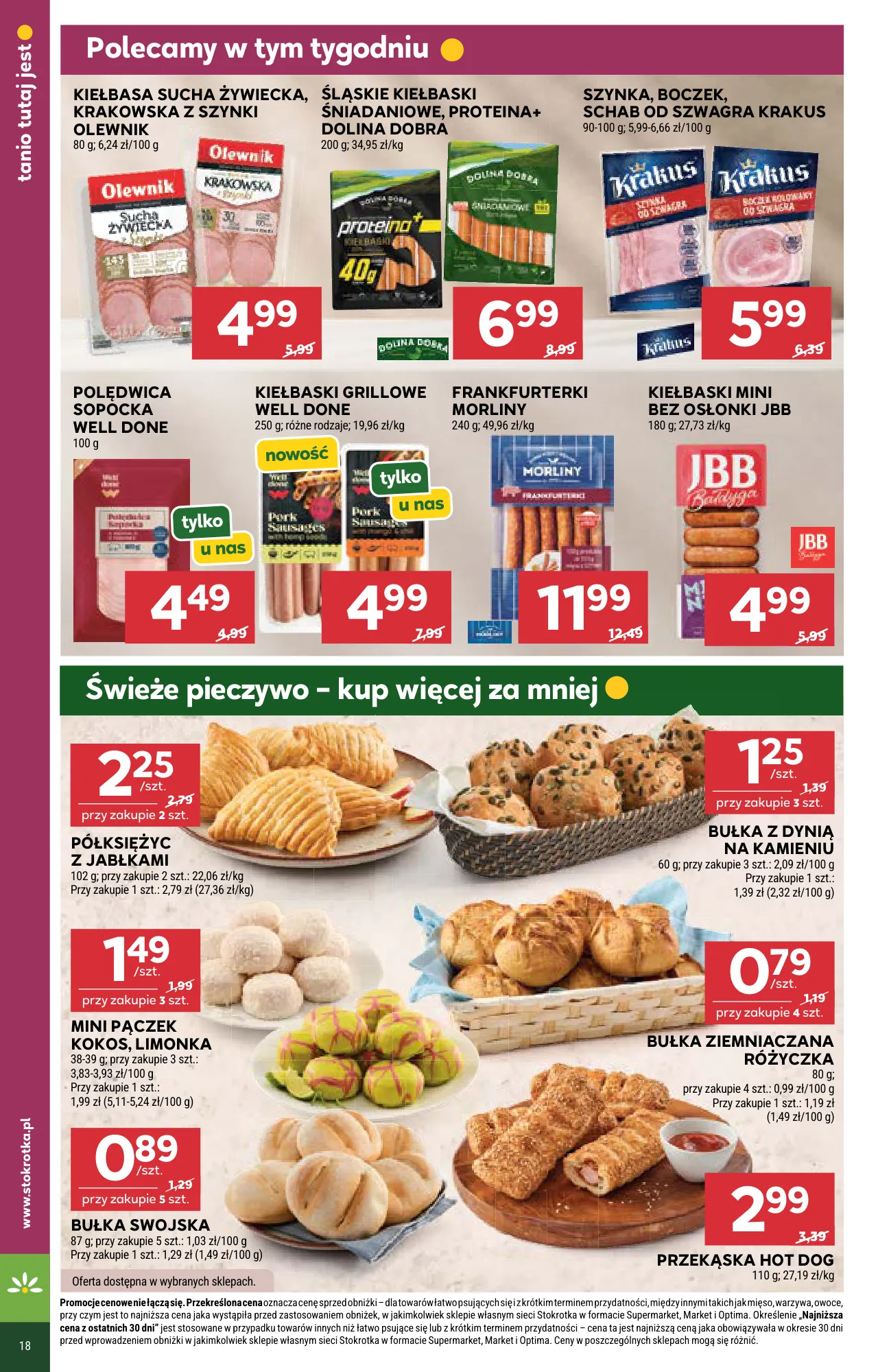 Gazetka promocyjna Stokrotka str. 18