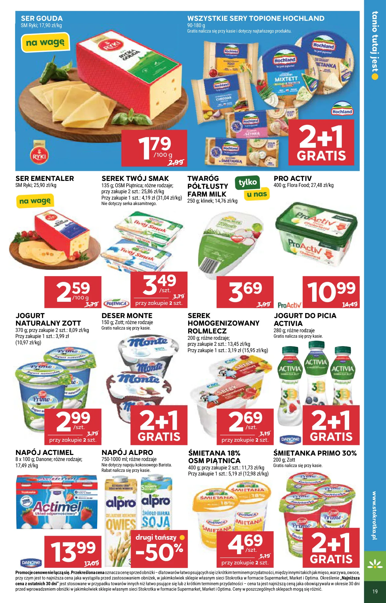 Gazetka promocyjna Stokrotka str. 19