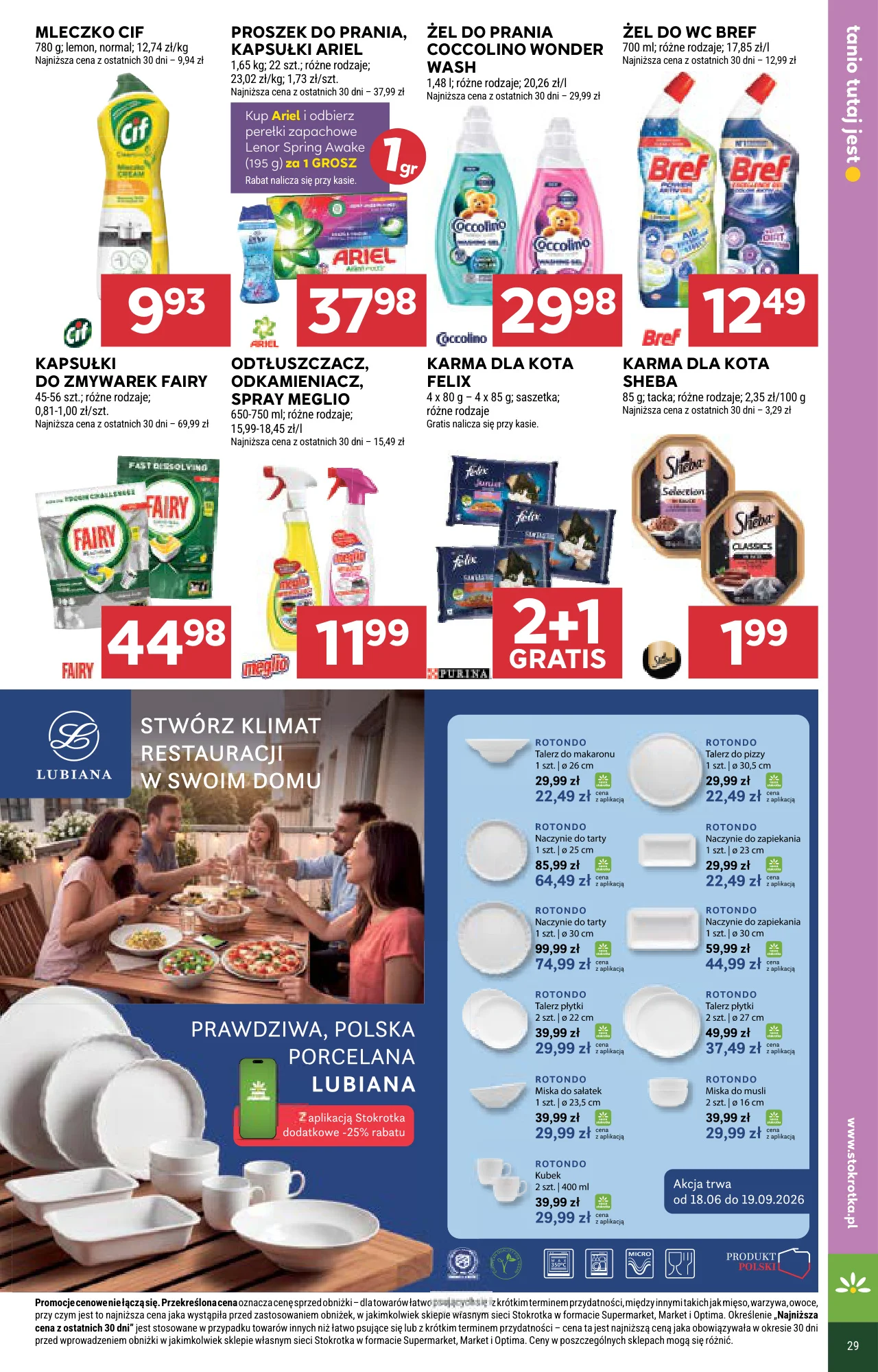 Gazetka promocyjna Stokrotka str. 41