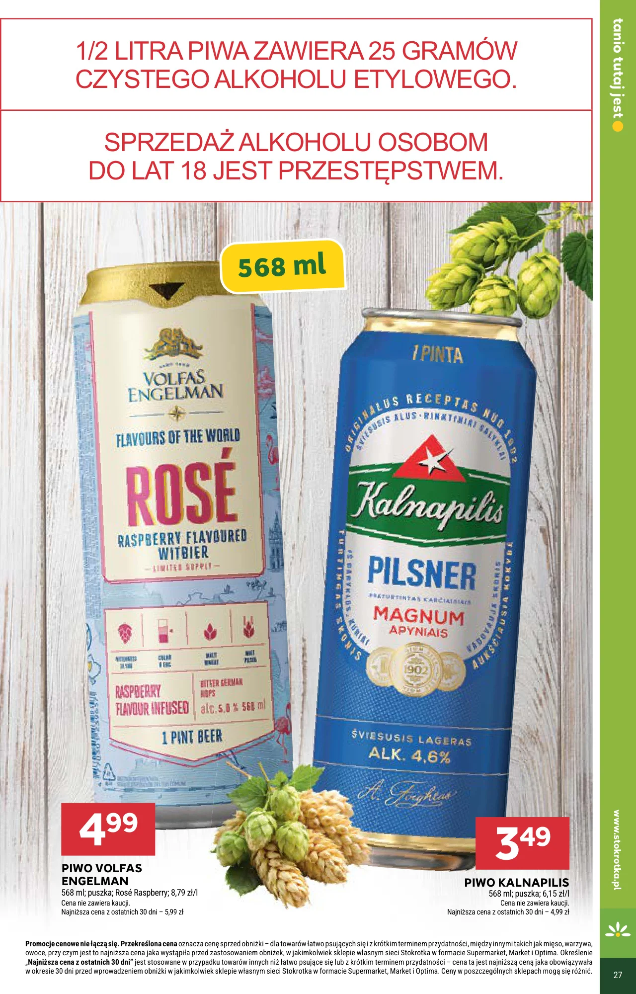 Gazetka promocyjna Stokrotka str. 35