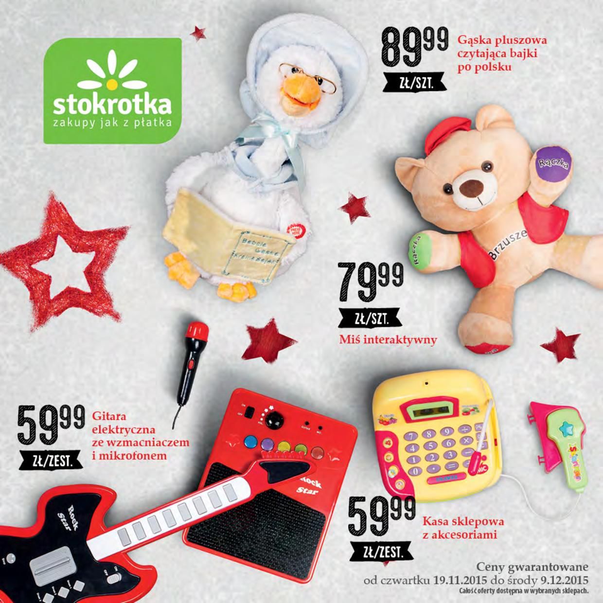 Gazetka promocyjna Stokrotka str. 1