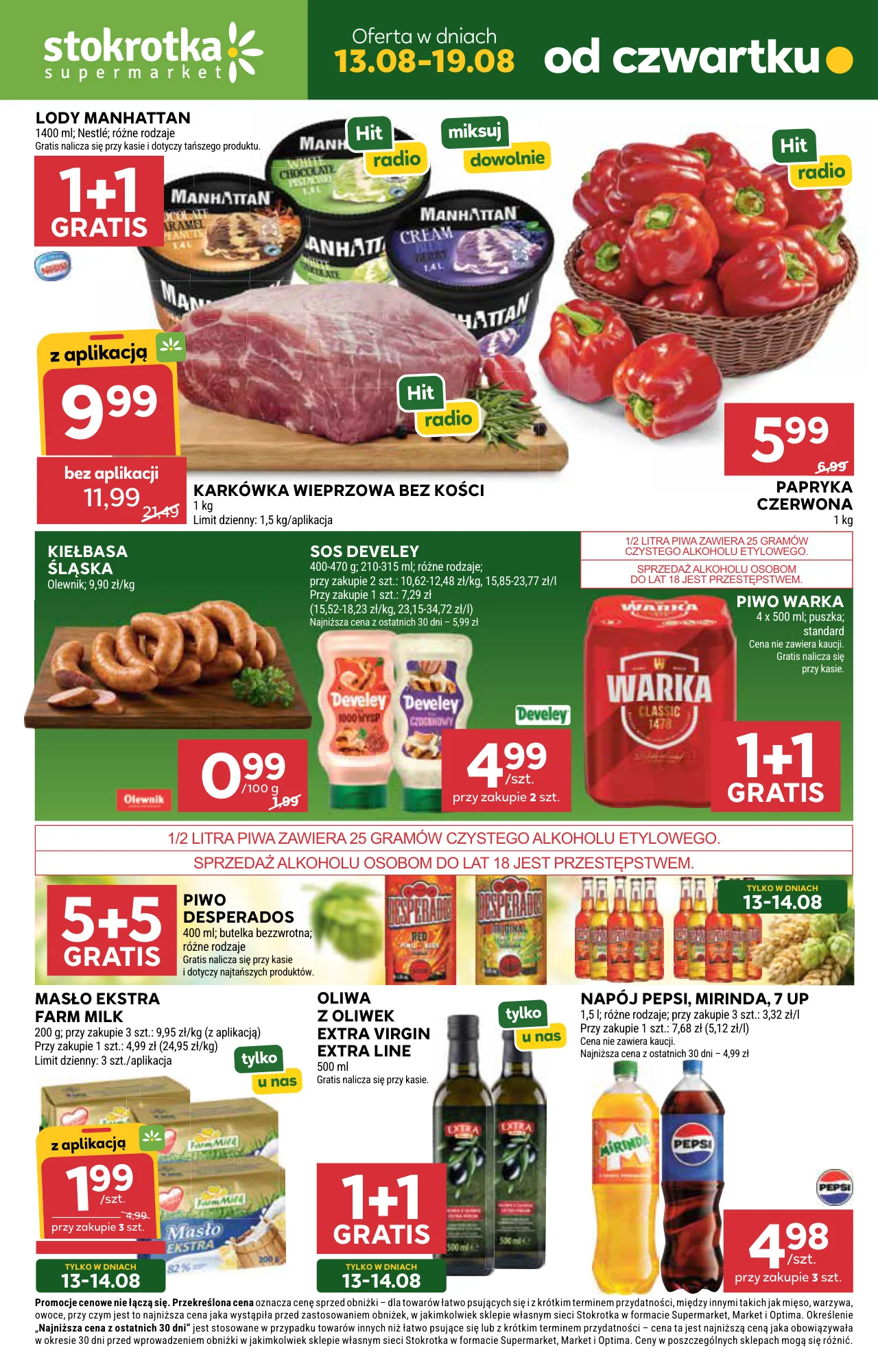 Gazetka promocyjna Stokrotka str. 1