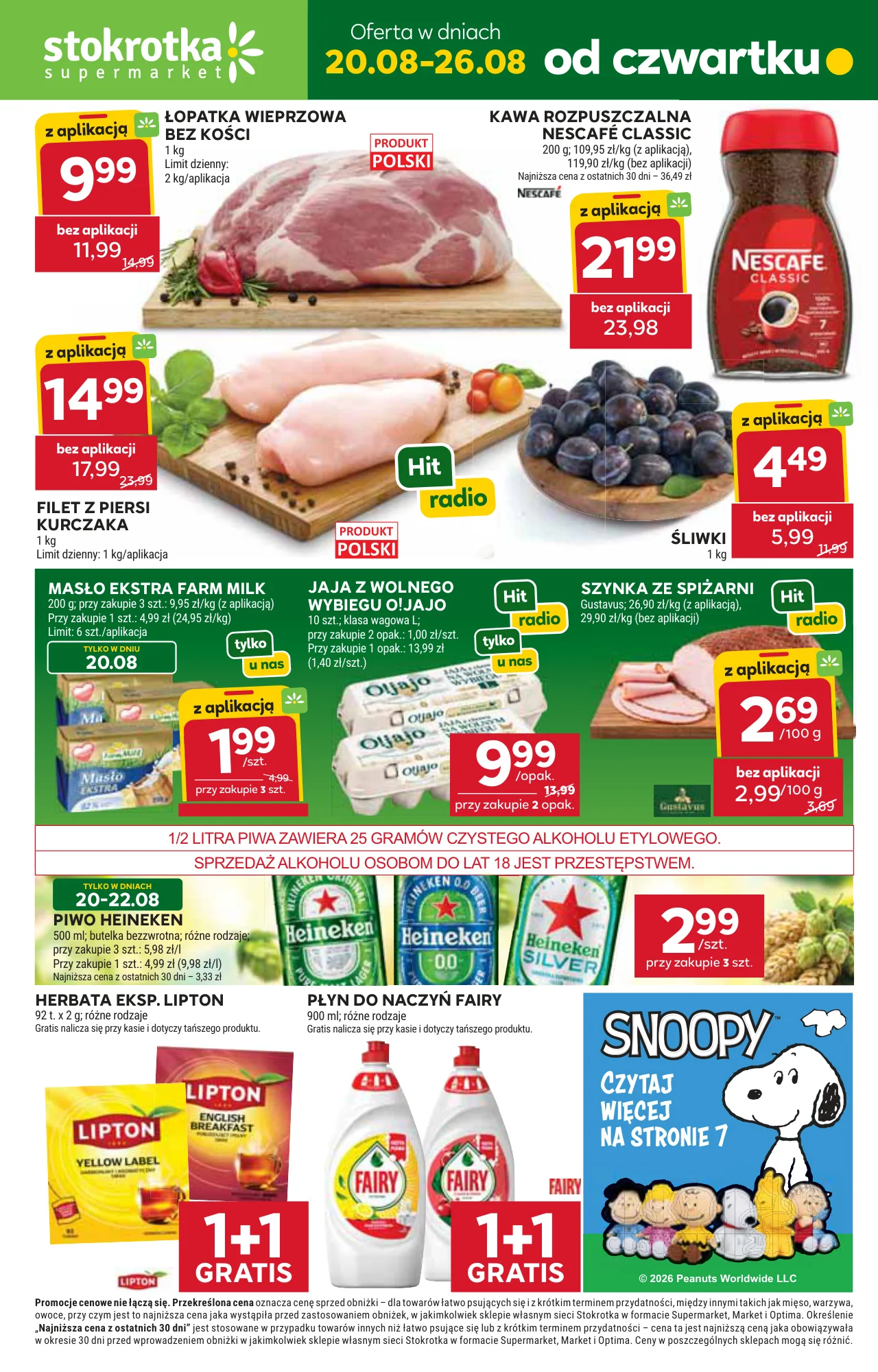 Gazetka promocyjna Stokrotka str. 1