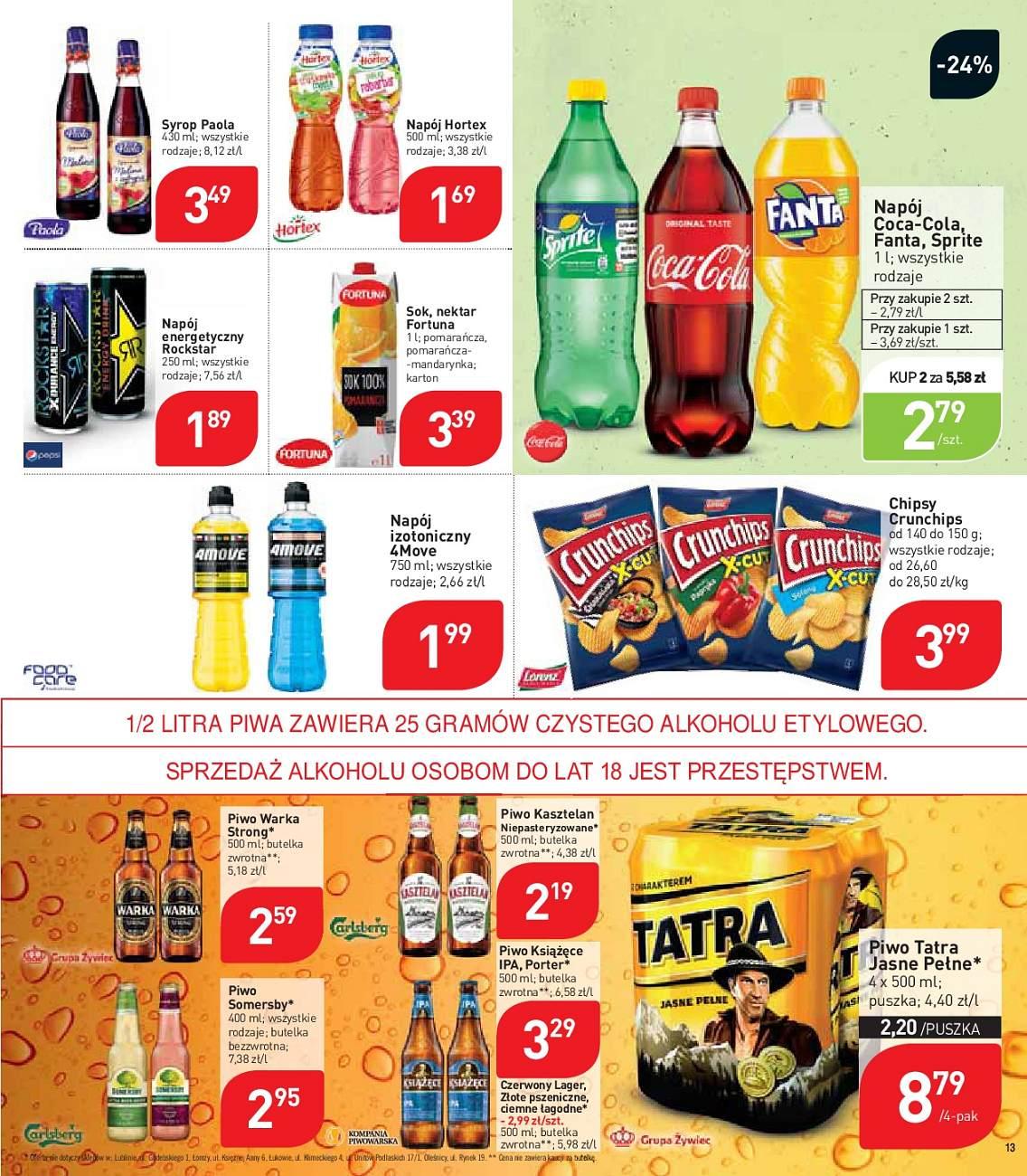 Gazetka promocyjna Stokrotka str. 13