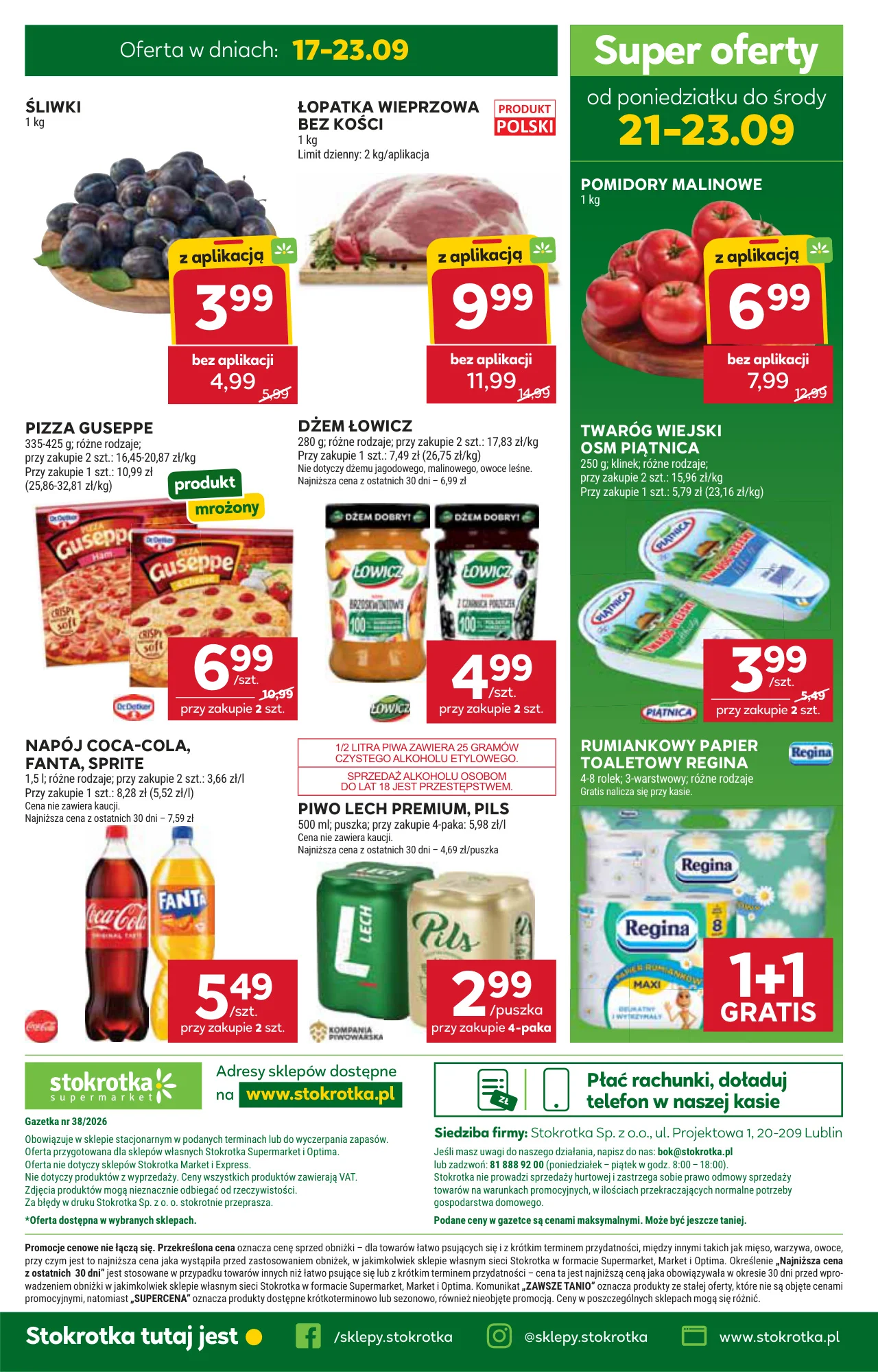 Gazetka promocyjna Stokrotka str. 45