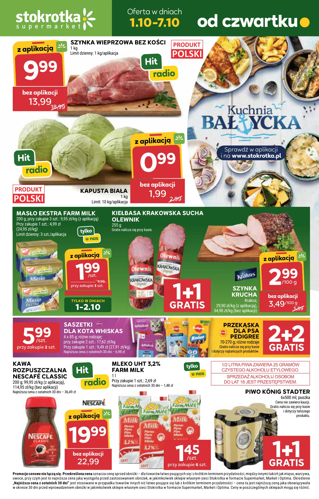 Gazetka promocyjna Stokrotka str. 1