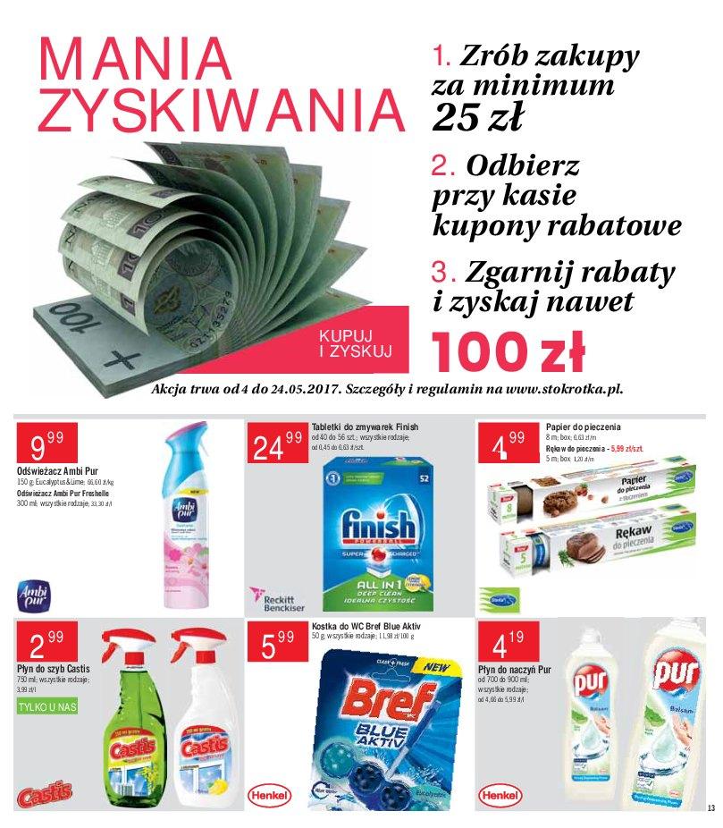 Gazetka promocyjna Stokrotka str. 13