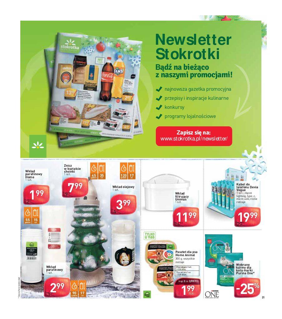Gazetka promocyjna Stokrotka str. 21