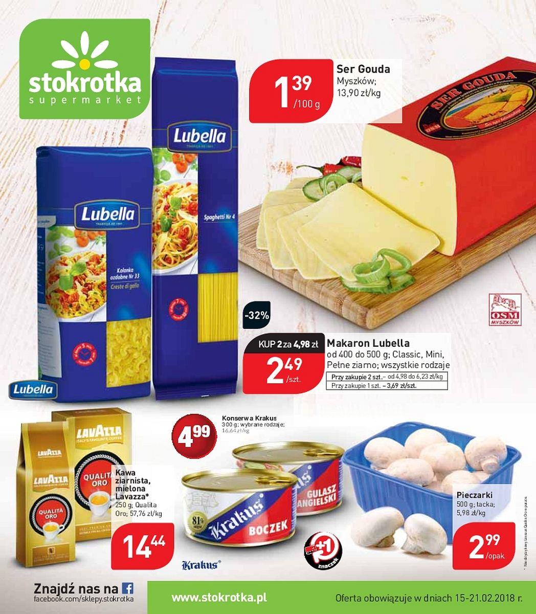 Gazetka promocyjna Stokrotka str. 1
