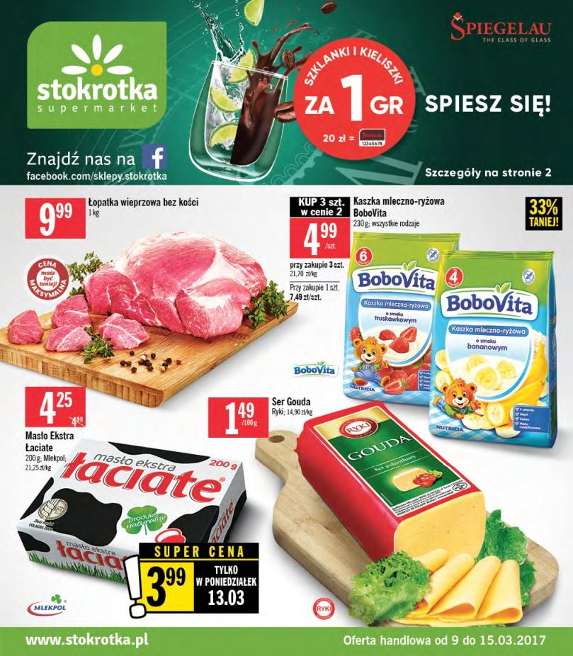 Gazetka promocyjna Stokrotka str. 1