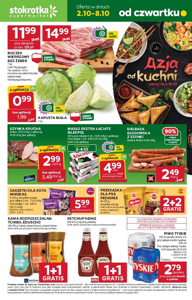 Gazetka promocyjna Stokrotka str. 1
