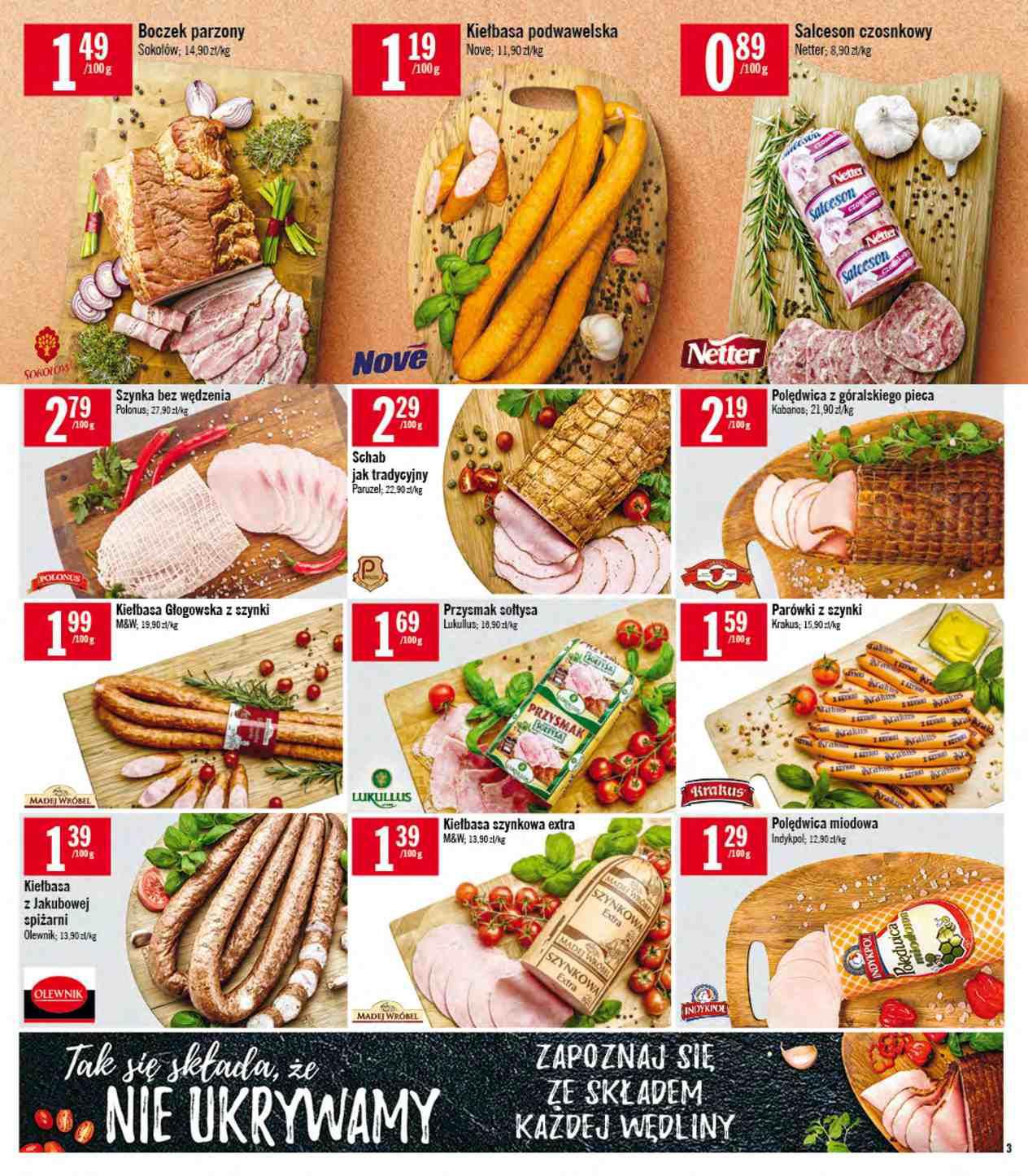 Gazetka promocyjna Stokrotka str. 3