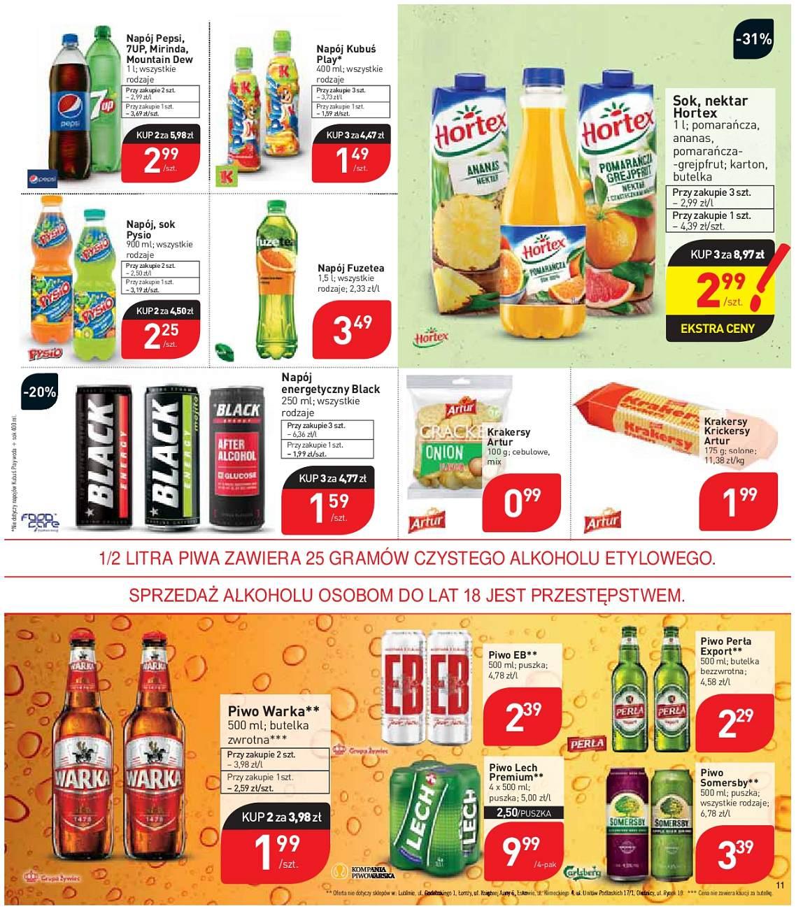 Gazetka promocyjna Stokrotka str. 11