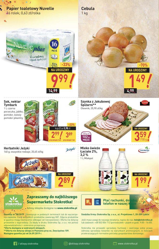 Gazetka promocyjna Stokrotka str. 16