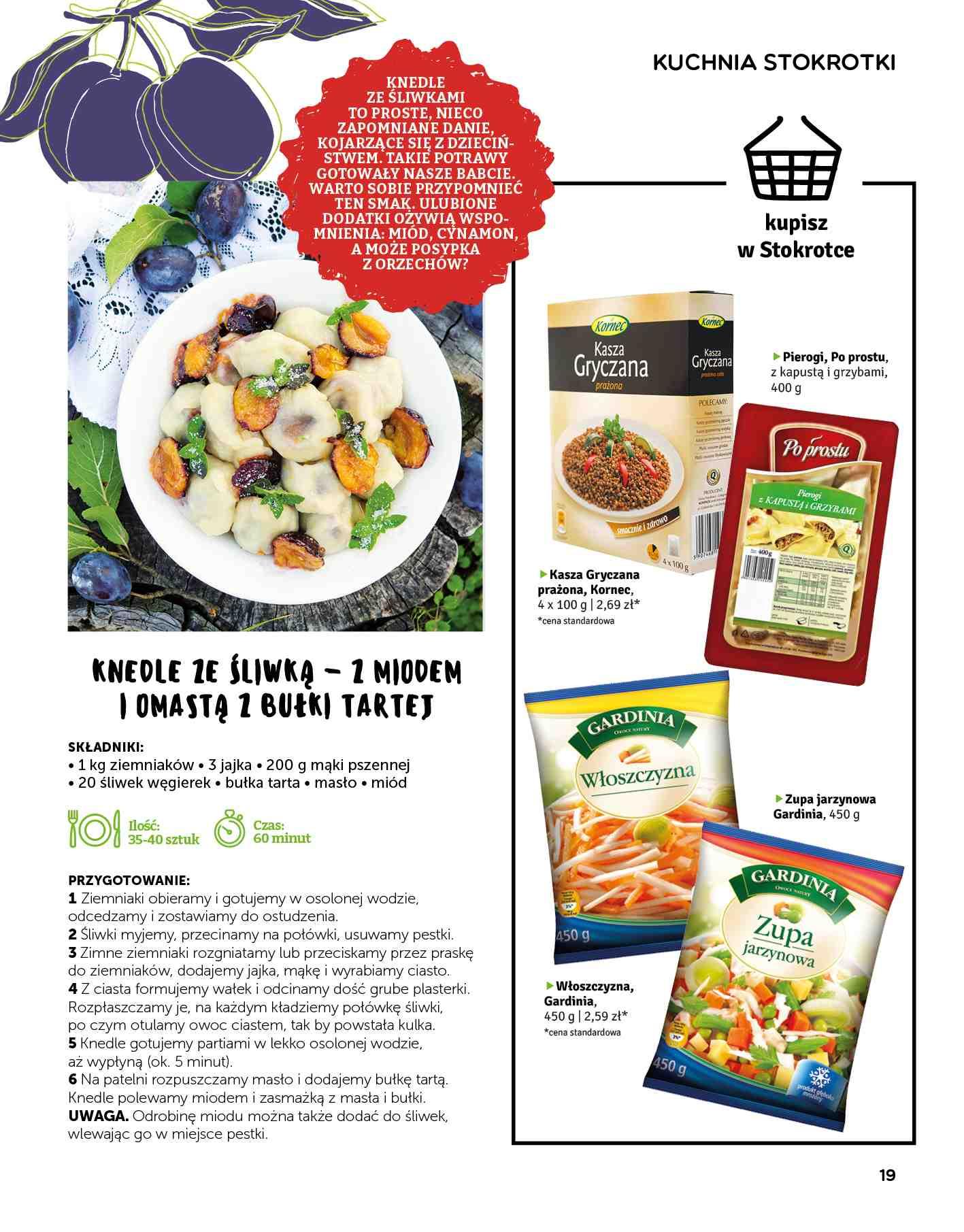 Gazetka promocyjna Stokrotka str. 19