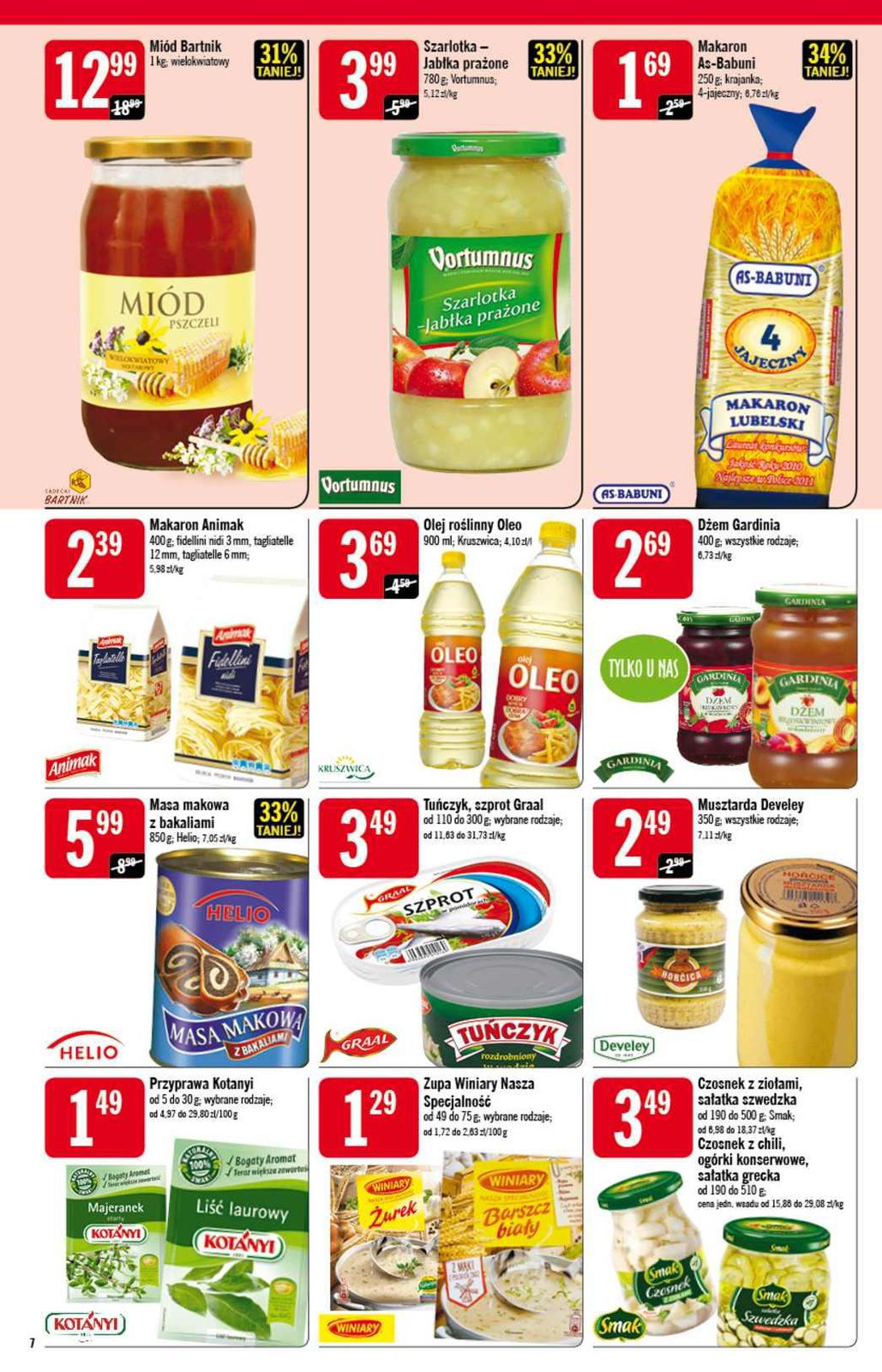 Gazetka promocyjna Stokrotka str. 7