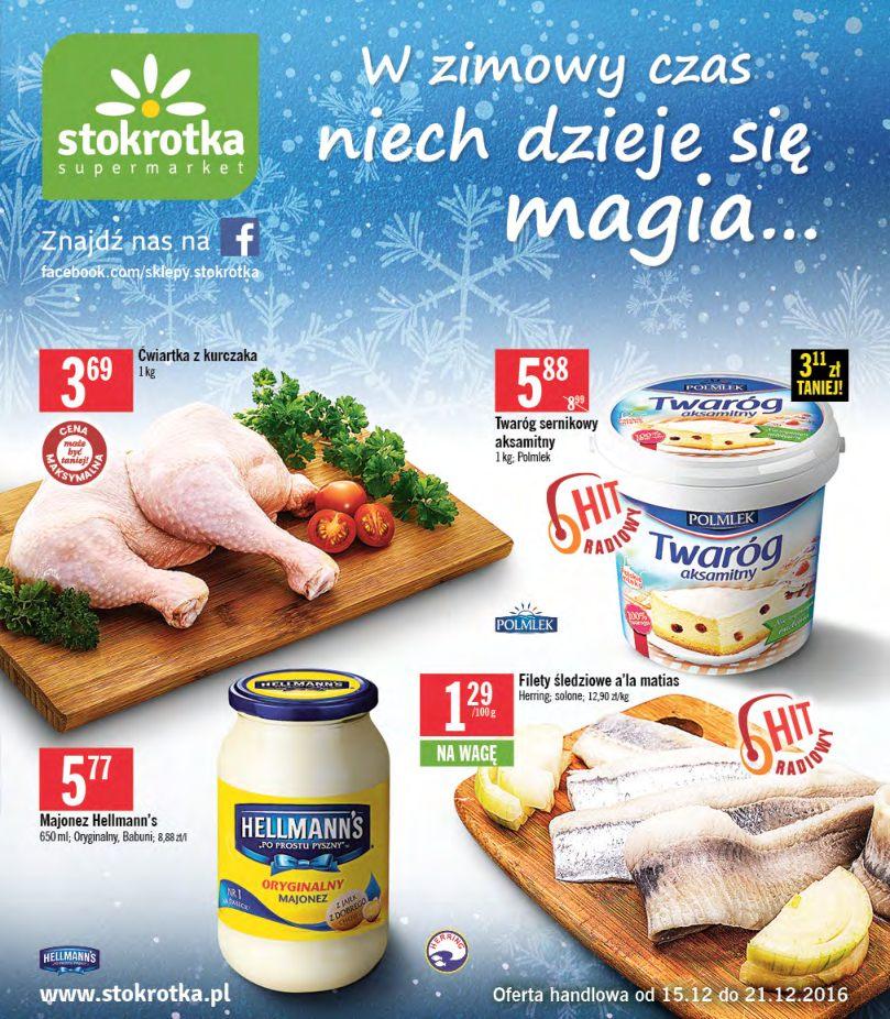 Gazetka promocyjna Stokrotka str. 1