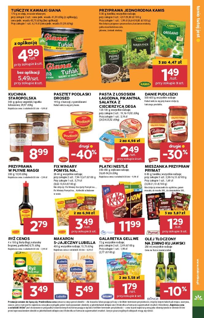 Gazetka promocyjna Stokrotka str. 19