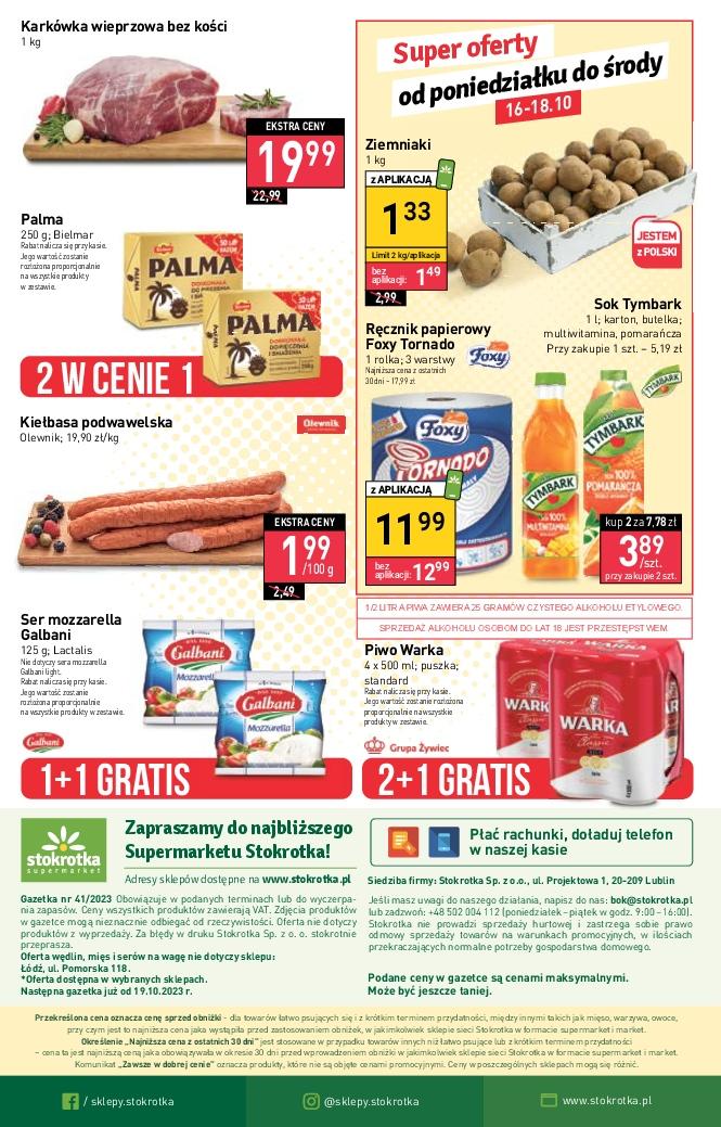 Gazetka promocyjna Stokrotka str. 21
