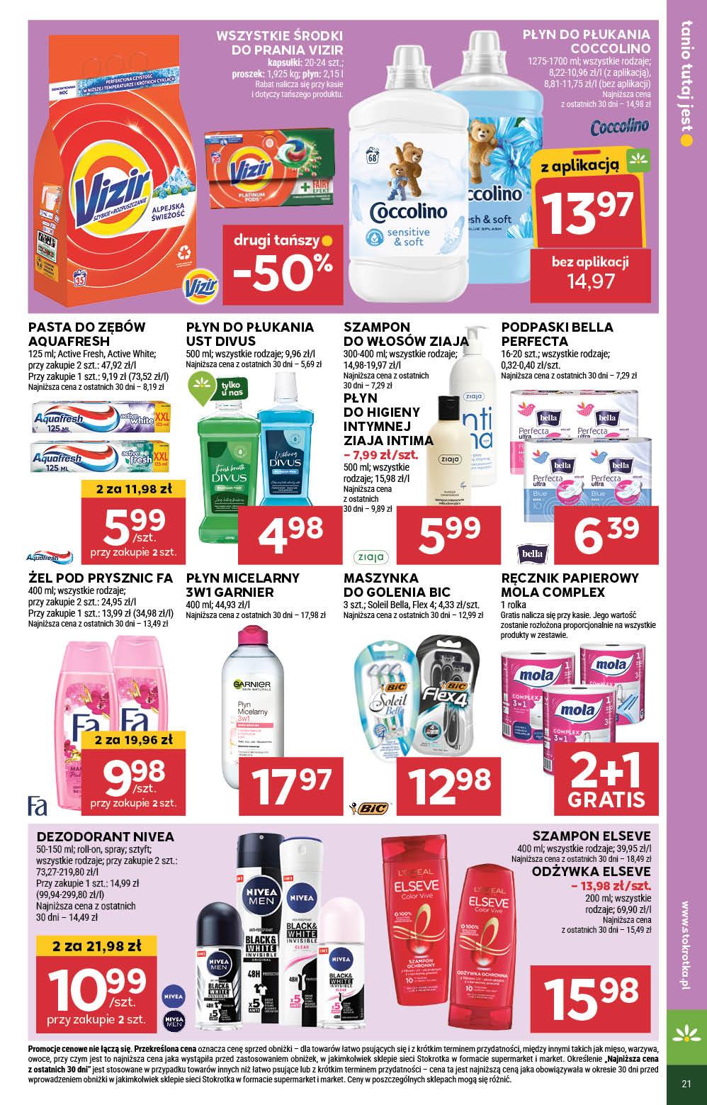 Gazetka promocyjna Stokrotka str. 21