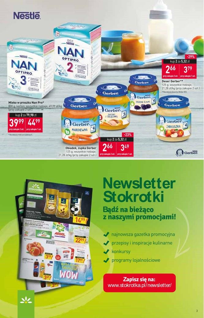 Gazetka promocyjna Stokrotka str. 3
