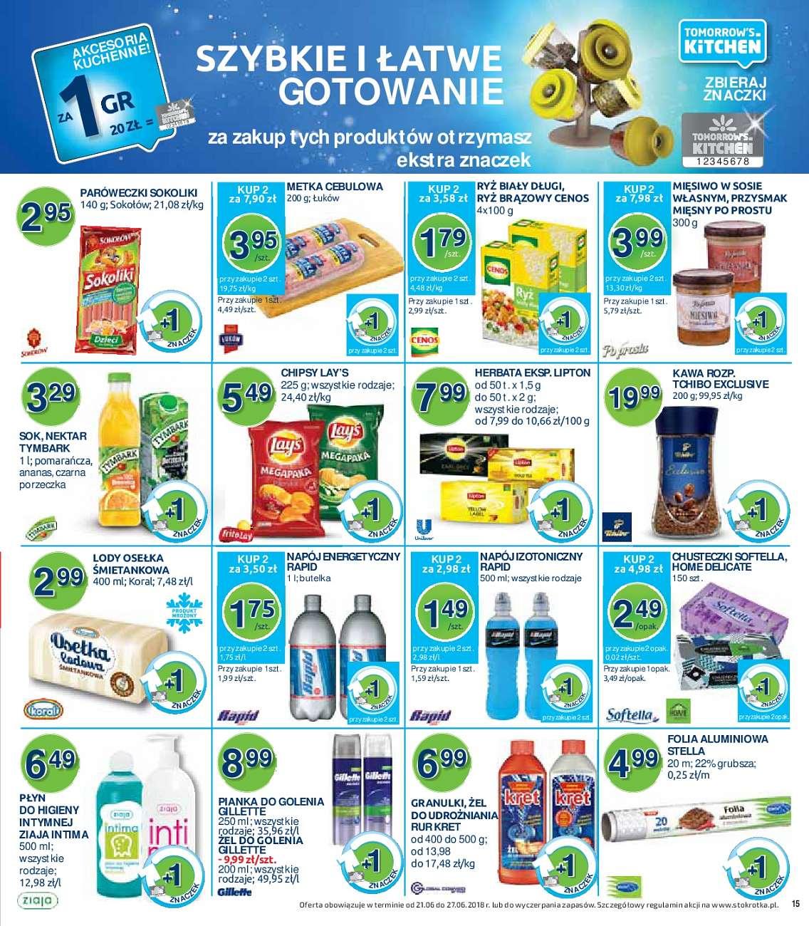 Gazetka promocyjna Stokrotka str. 15