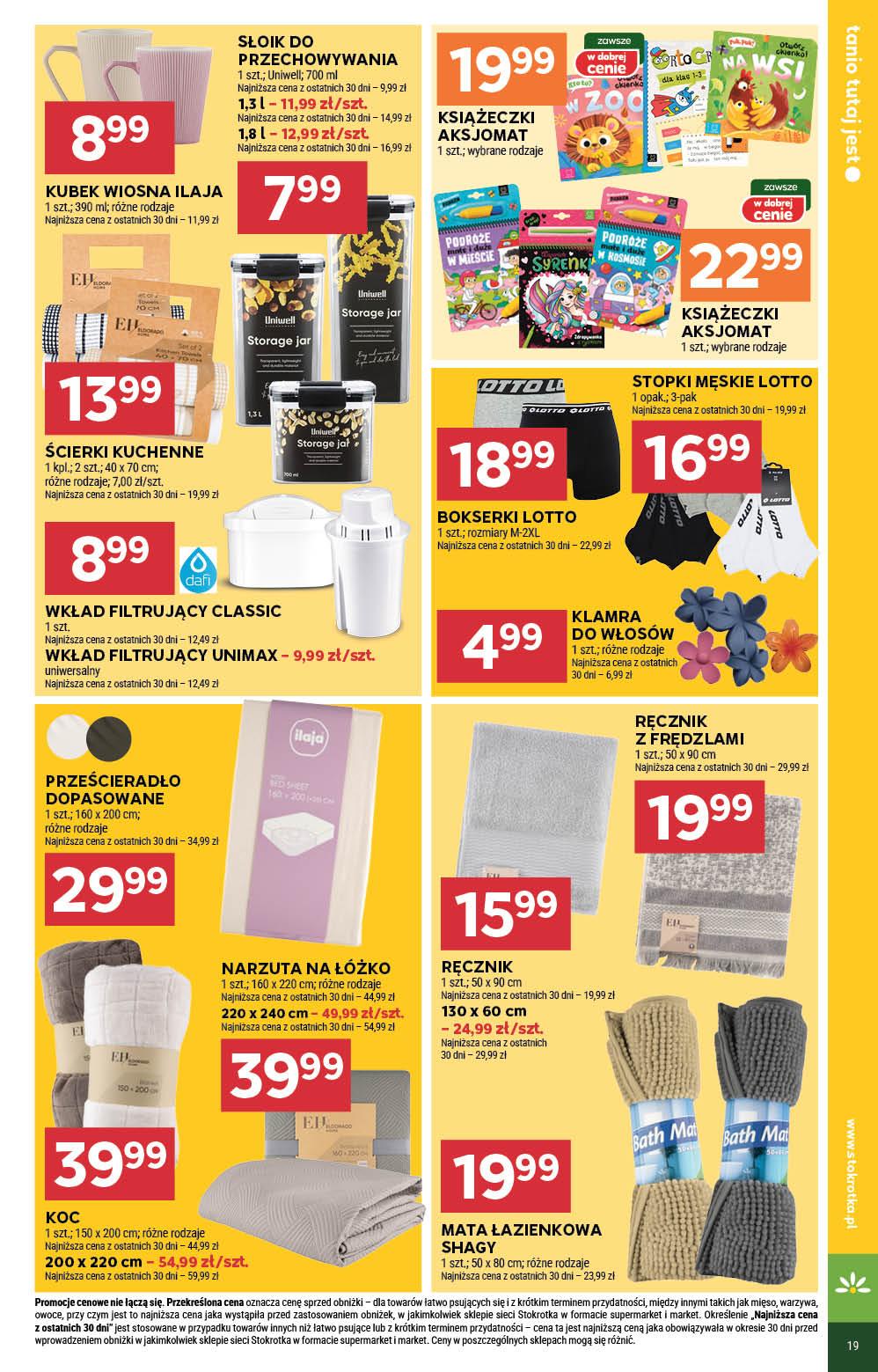 Gazetka promocyjna Stokrotka str. 19