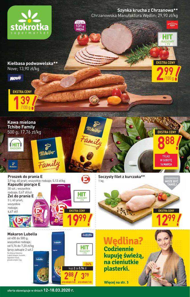 Gazetka promocyjna Stokrotka str. 1