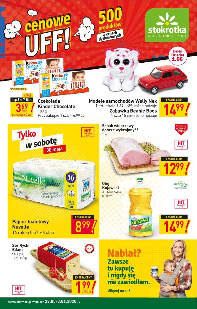 Gazetka promocyjna Stokrotka str. 1