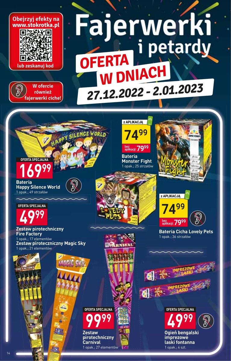 Gazetka promocyjna Stokrotka str. 14