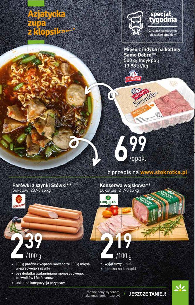 Gazetka promocyjna Stokrotka str. 6