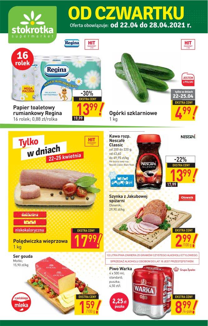 Gazetka promocyjna Stokrotka str. 1