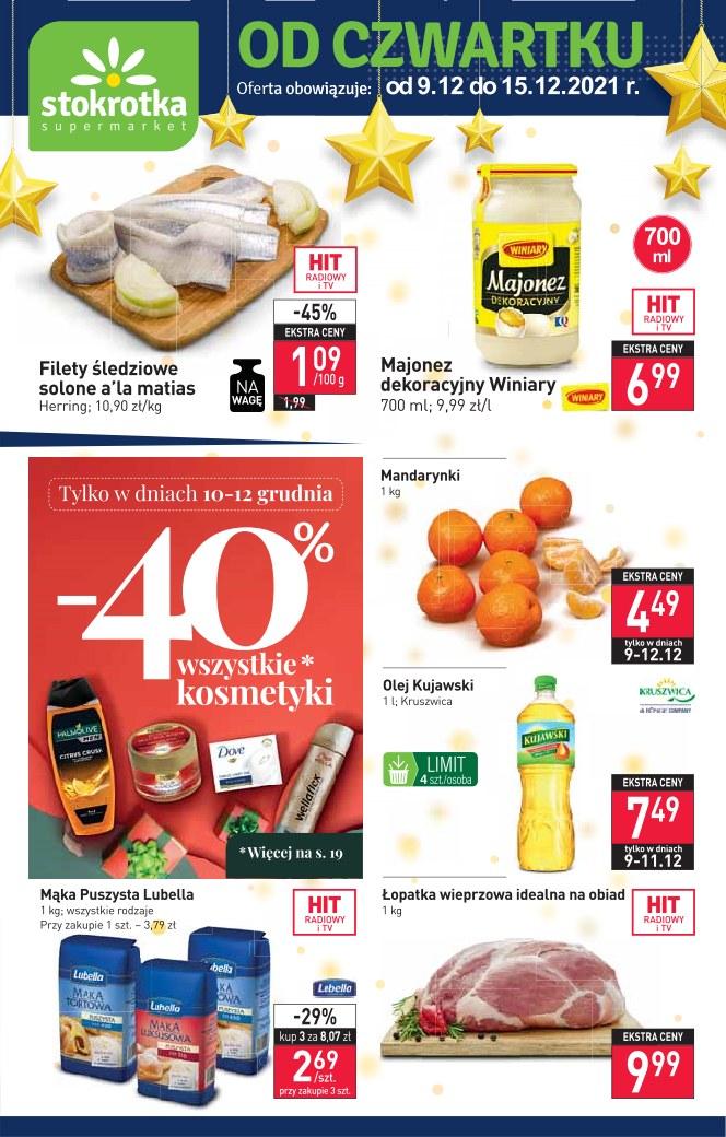 Gazetka promocyjna Stokrotka str. 1