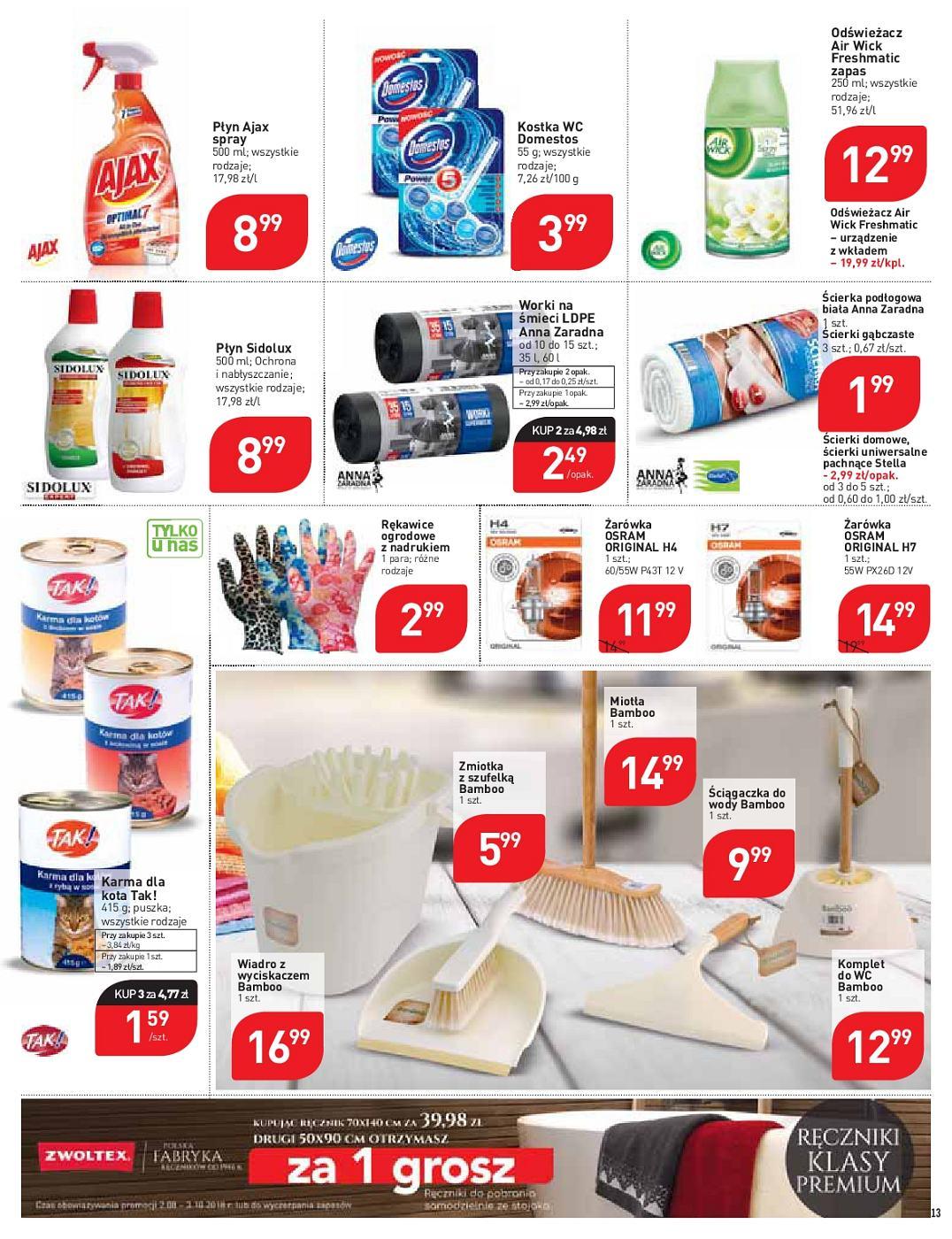 Gazetka promocyjna Stokrotka str. 13
