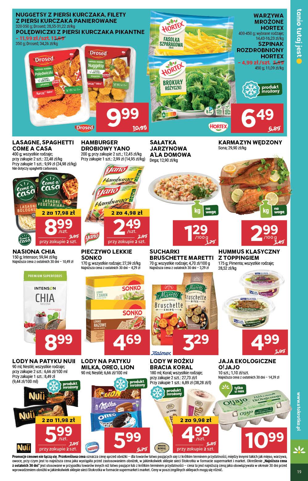 Gazetka promocyjna Stokrotka str. 19