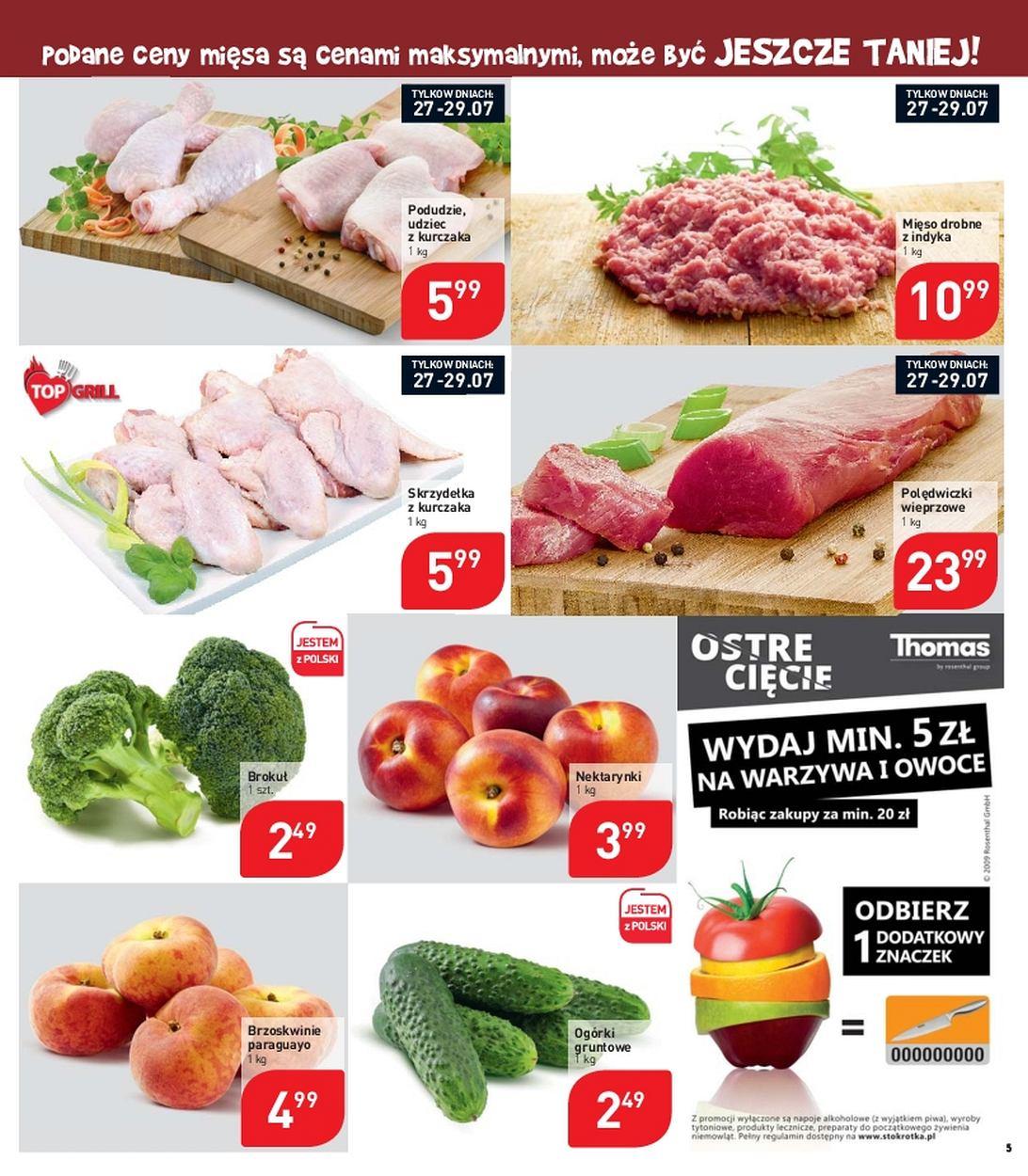 Gazetka promocyjna Stokrotka str. 5