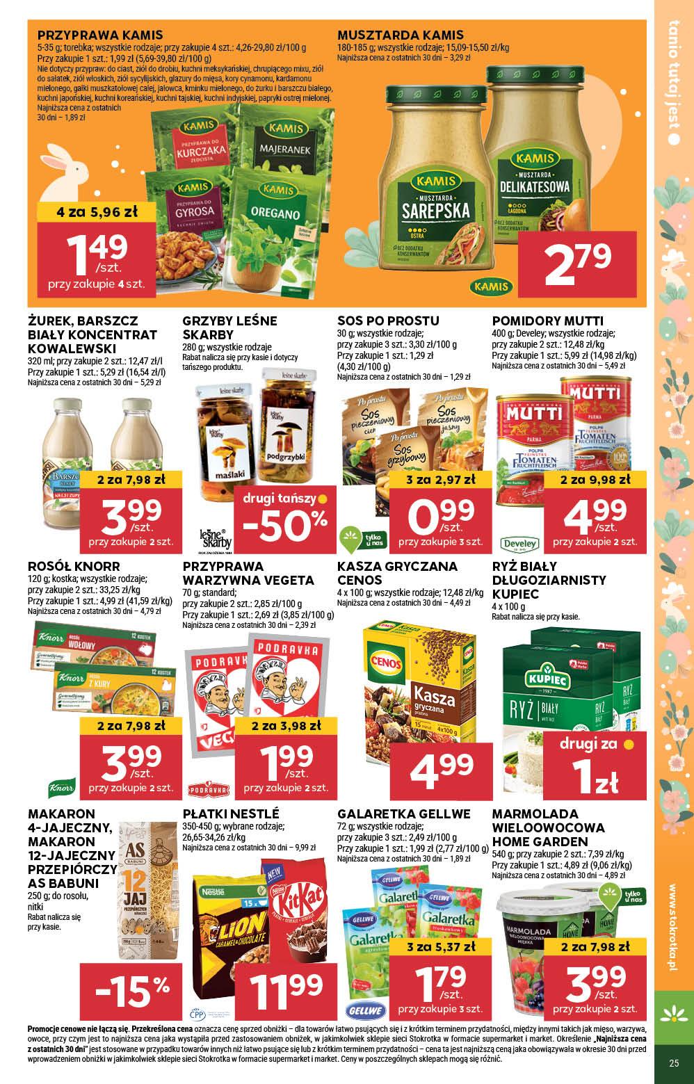 Gazetka promocyjna Stokrotka str. 25