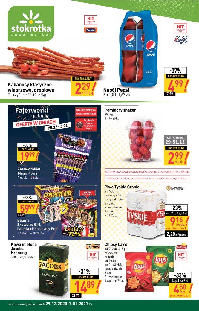 Gazetka promocyjna Stokrotka str. 1