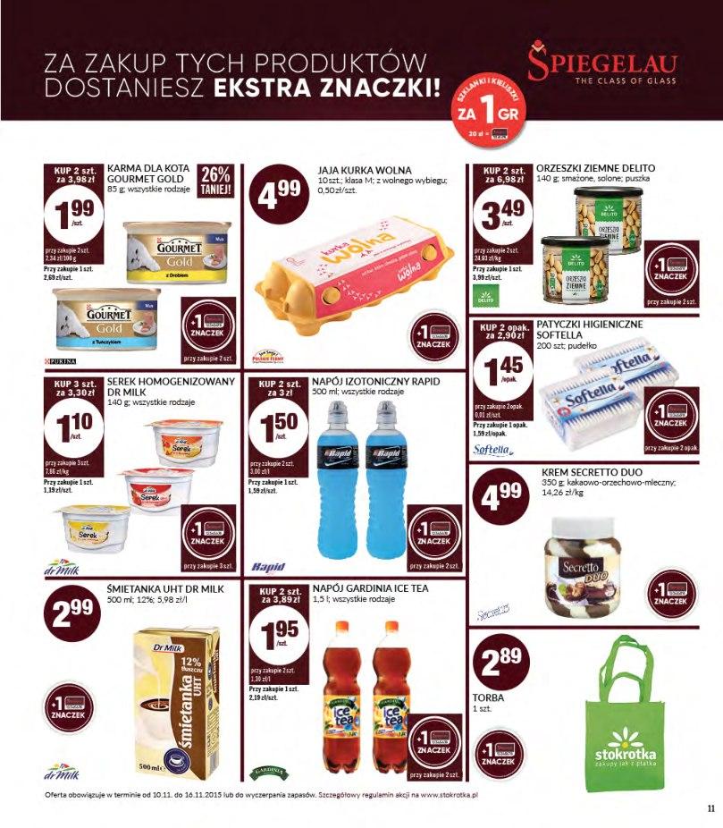 Gazetka promocyjna Stokrotka str. 11