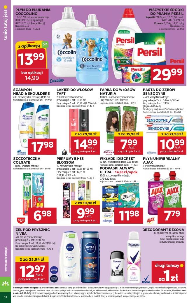 Gazetka promocyjna Stokrotka str. 18