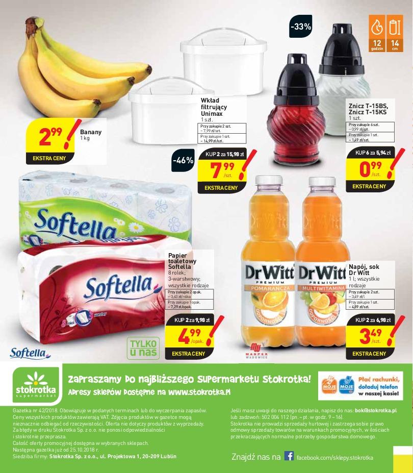 Gazetka promocyjna Stokrotka str. 16