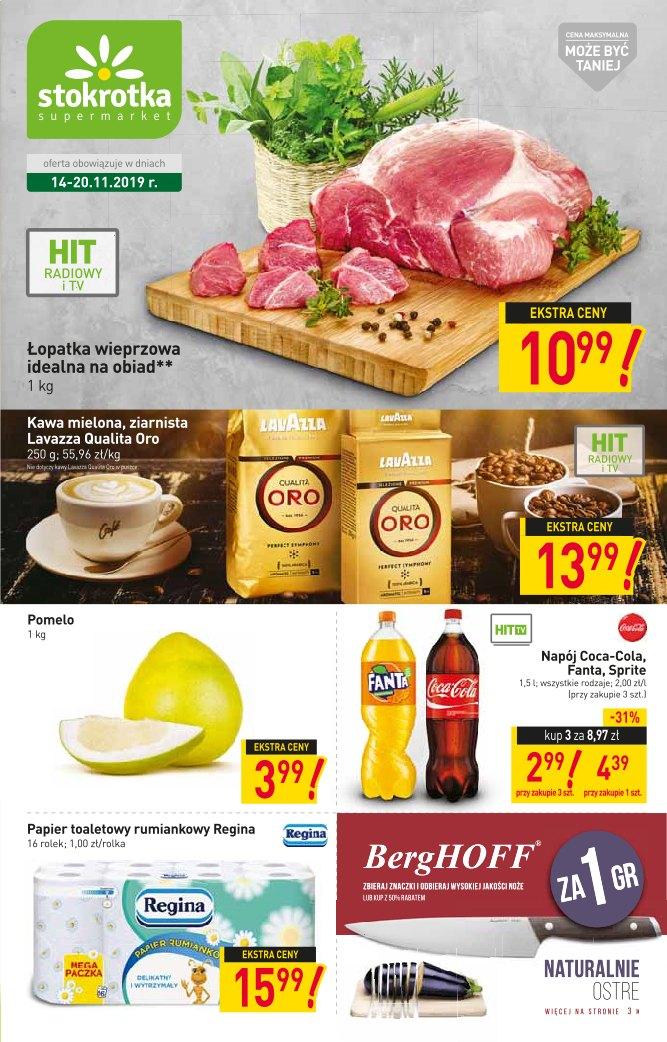 Gazetka promocyjna Stokrotka str. 1