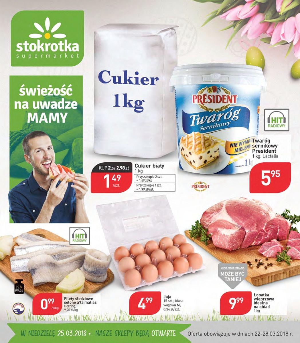 Gazetka promocyjna Stokrotka str. 1