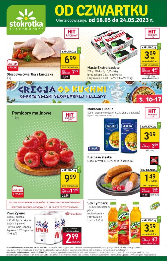Gazetka promocyjna Stokrotka str. 1