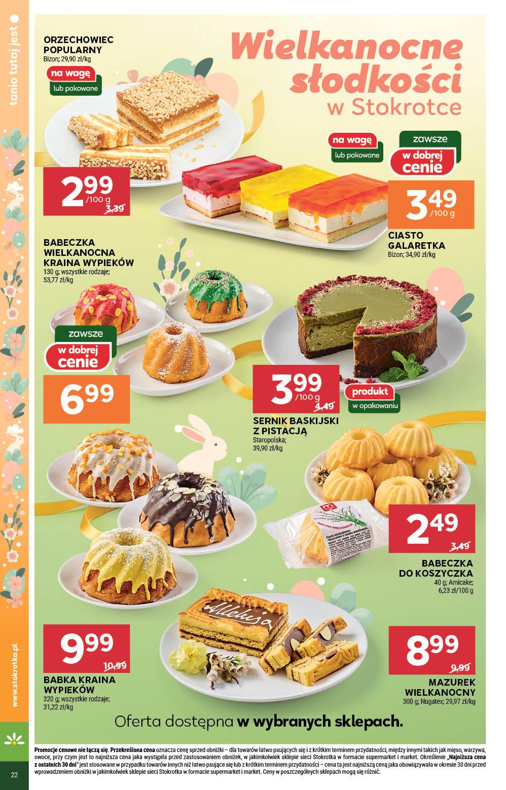 Gazetka promocyjna Stokrotka str. 22