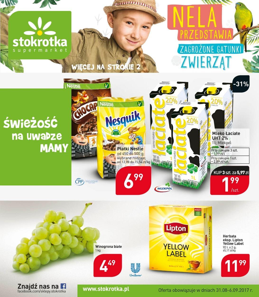 Gazetka promocyjna Stokrotka str. 1