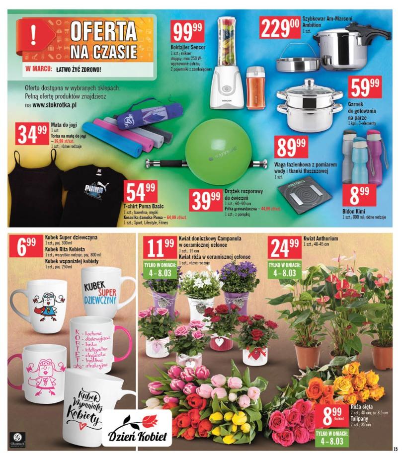Gazetka promocyjna Stokrotka str. 15
